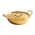 Brass Kadai with Kalai and Lid