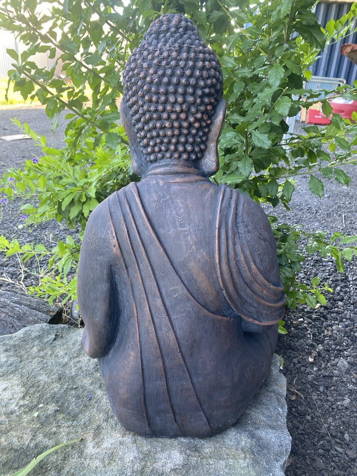 Buddha Sitting on a Lotus  Statue Figurine Garden Ornament Sculpture 67 cm