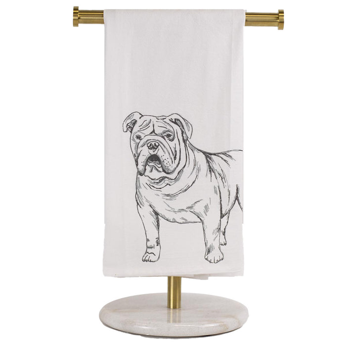 BULLDOG PRIDE HAND TOWEL