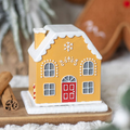Candy Cane Gingerbread House Incense Cone Holder