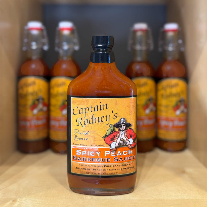 CAPTAIN RODNEY'S SPICY PEACH BARBECUE SAUCE