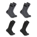 Carhartt Men's Heavyweight Crew Sock 4-Pack Socks Carhartt Assorted L