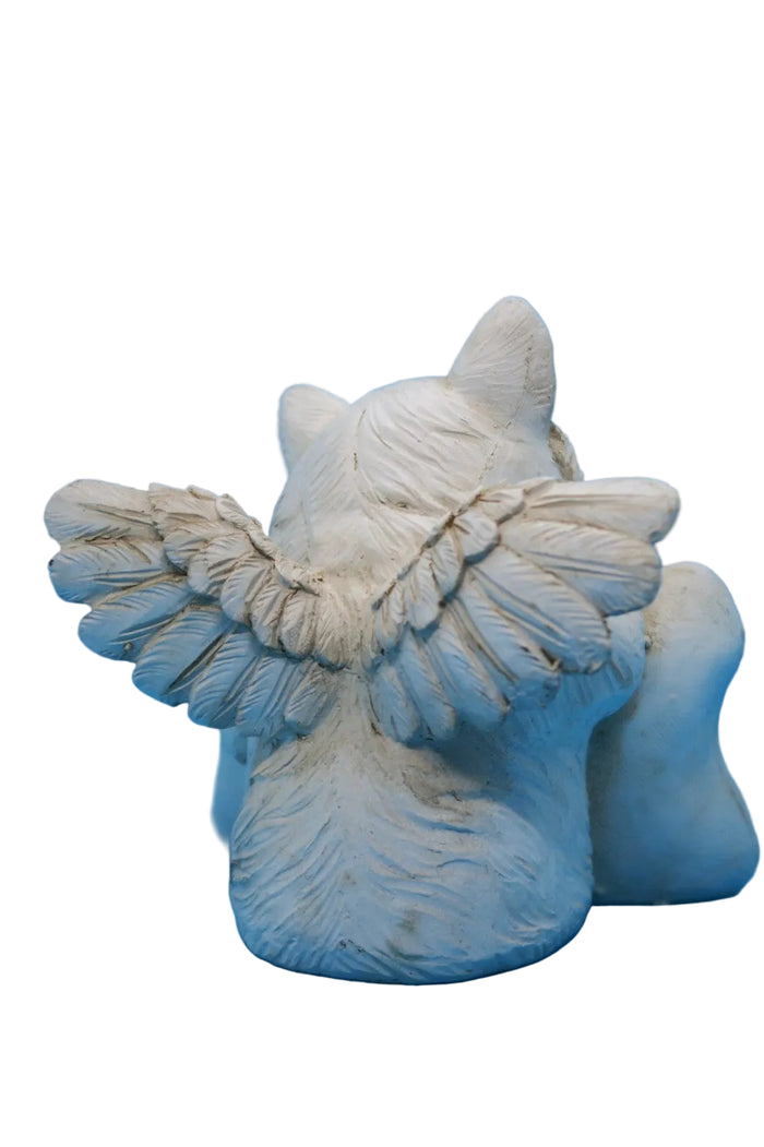 CAT MEMORIAL STATUE ORNAMNET OUR CAT IS ALWAYS IN OUR HEART
