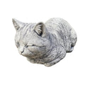 Cat Statue Memorial Sleeping Grey Animal Concrete Cement Australian Made
