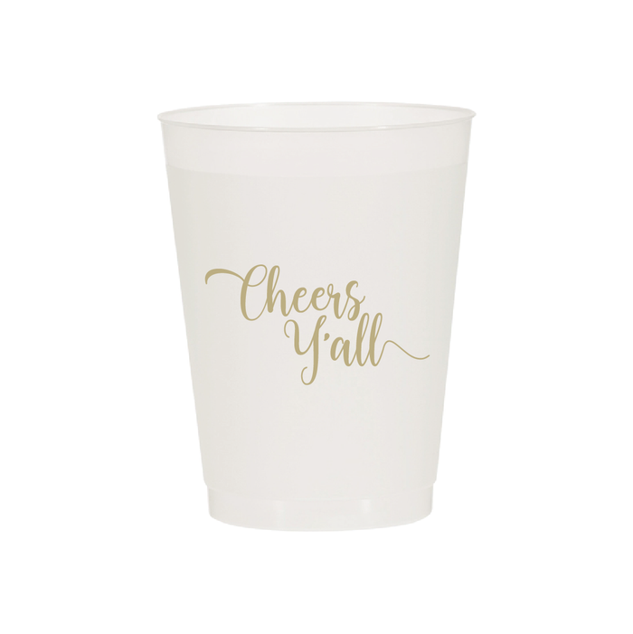 CHEERS Y'ALL FROST FLEX CUPS