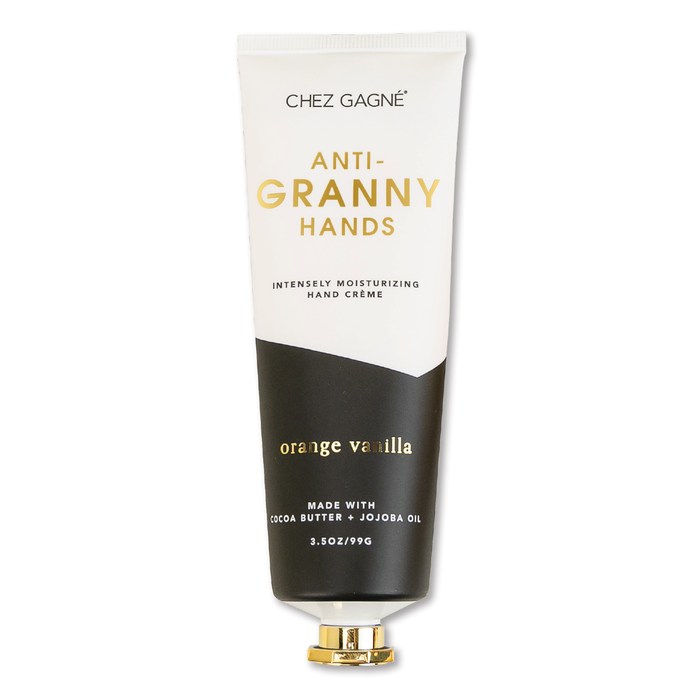 Chez Gagne Anti-Granny Hands - Clean + Vegan Hand Crème - 3.4oz