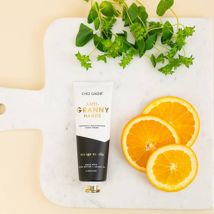 Chez Gagne Anti-Granny Hands - Clean + Vegan Hand Crème - 3.4oz