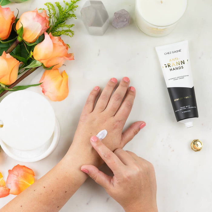 Chez Gagne Anti-Granny Hands - Clean + Vegan Hand Crème - 3.4oz