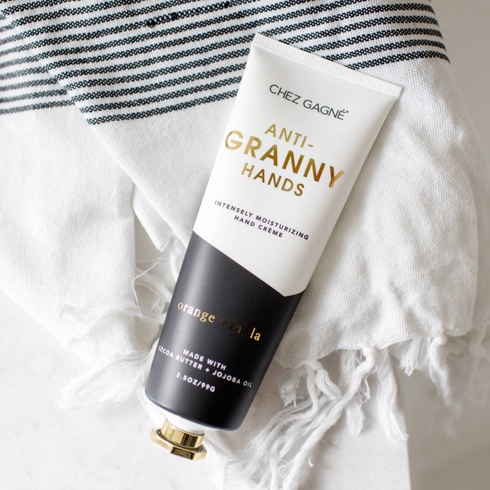Chez Gagne Anti-Granny Hands - Clean + Vegan Hand Crème - 3.4oz