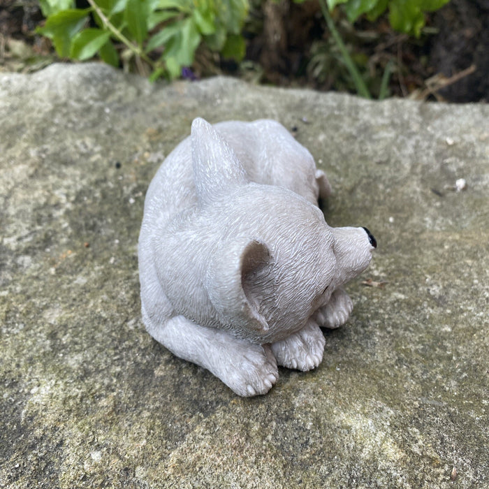CHIHUAHUA MEMORIAL DOG ANIMAL GARDEN STATUE ORNAMENT FIGURINE