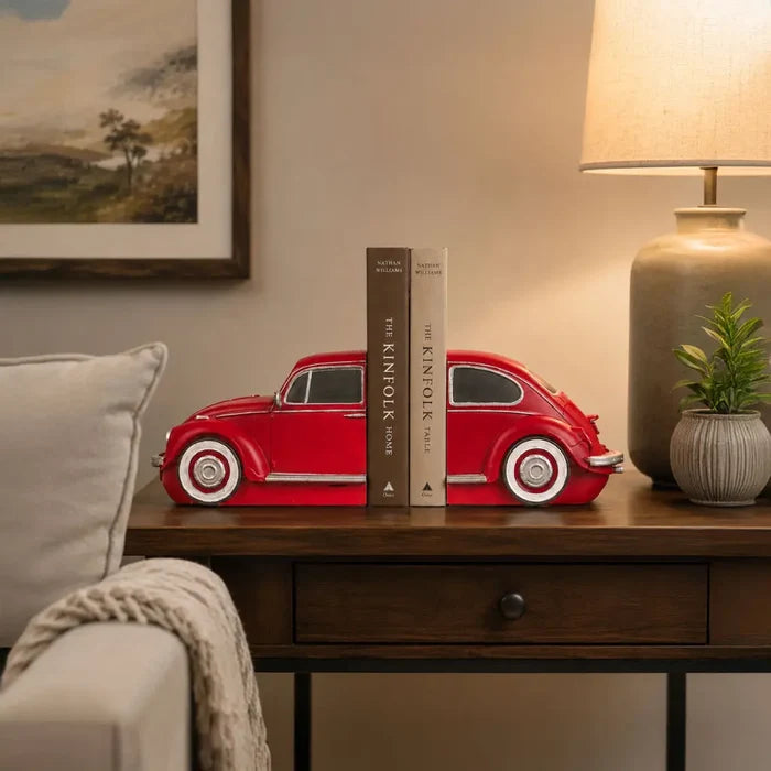 Classic VW Beetle Car Bookends