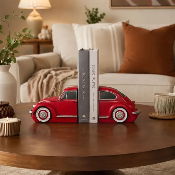 Classic VW Beetle Car Bookends