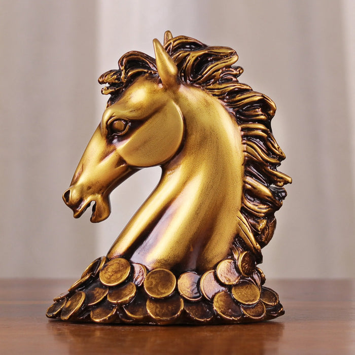 Coin Horse Head theartarium