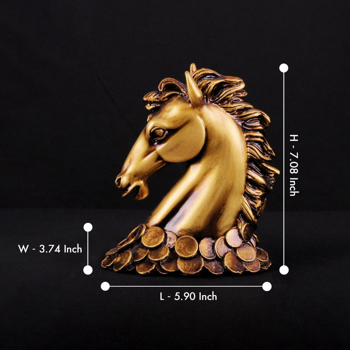 Coin Horse Head theartarium