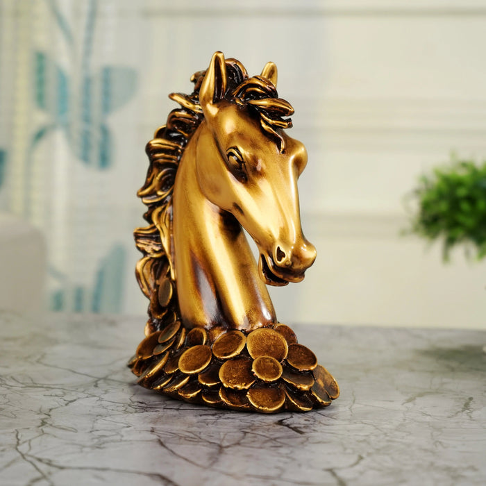 Coin Horse Head theartarium