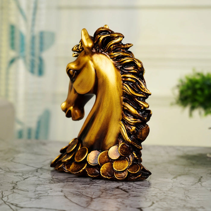 Coin Horse Head theartarium