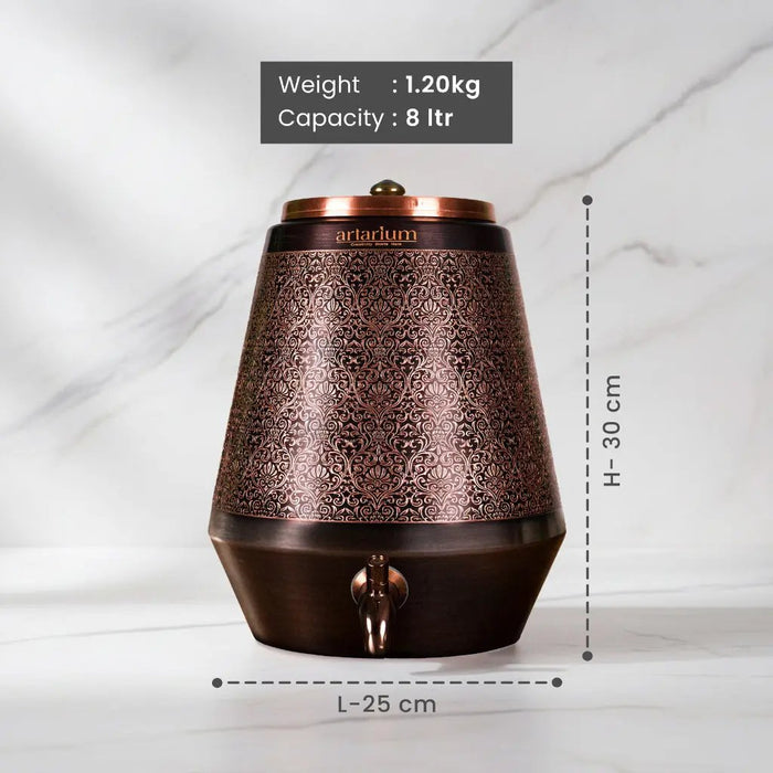 Copper Antique Water Dispenser (8 litres)