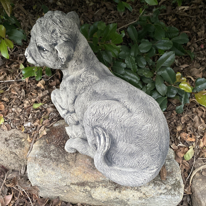 Cow Calf Statue Ornament Farm Animal Concrete Cement Garden Australian Made