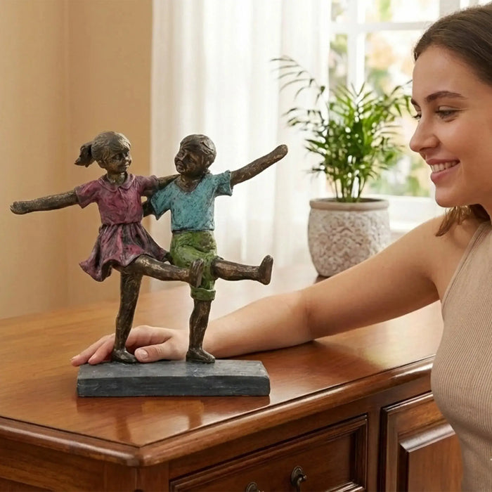 Dance of Innocence - Boy & Girl Figurine