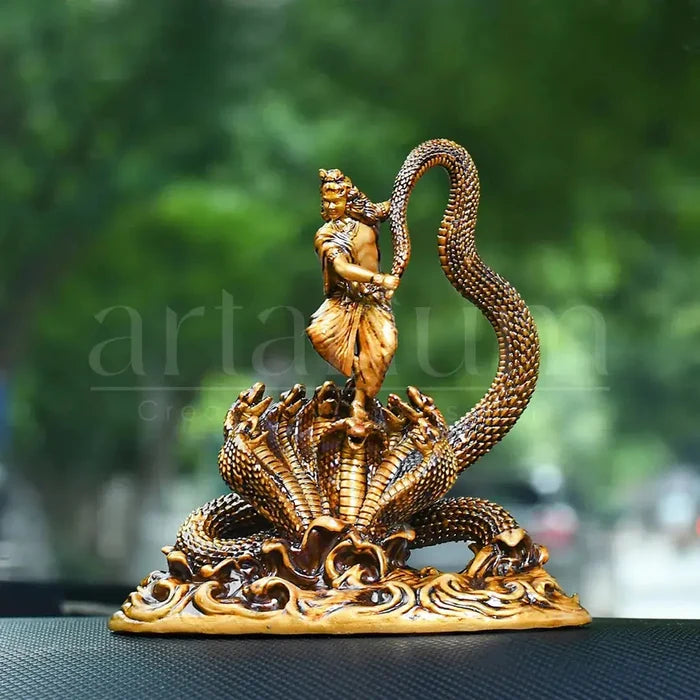 Dancing Krishna Car Dashboard