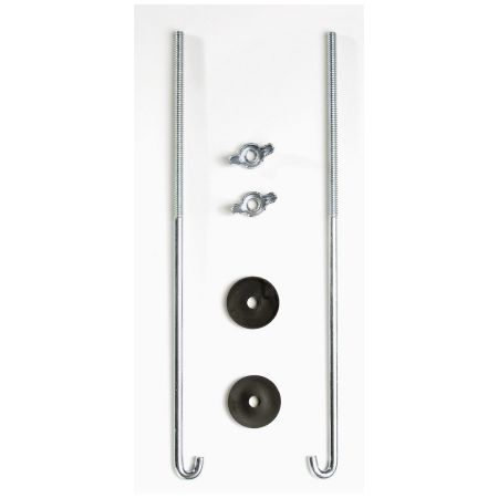 Deka 12" J-Bolt Battery Hold Down Kit, 00244