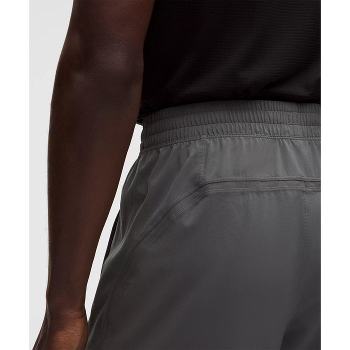 Delta Chi lululemon Pace Breaker Linerless Short - Onxy Grey 7"