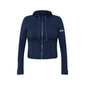 Delta Delta Delta lululemon Define Cropped Hooded Jacket Nulu - NAVY