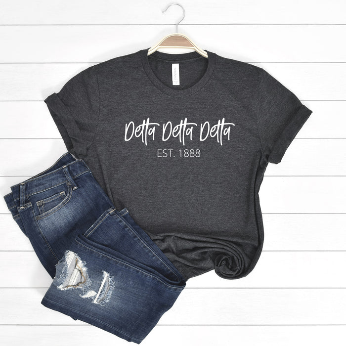 Delta Delta Delta Short Sleeve T-Shirt