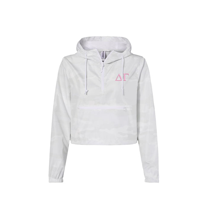 Delta Gamma Crop Windbreaker