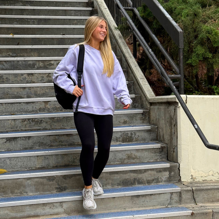 Delta Kappa Delta 1999 lululemon Steady State Crew - Lavender Frost