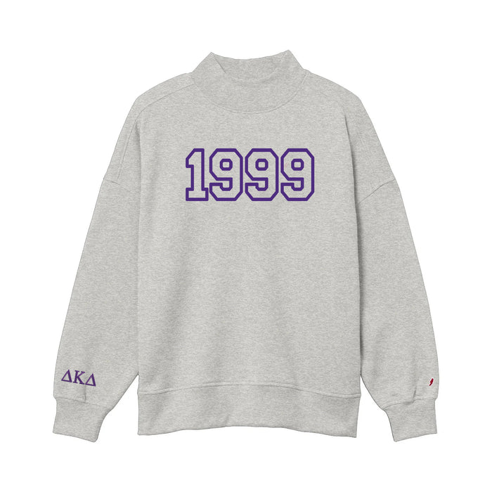 Delta Kappa Delta 1999 Mock Neck - Grey
