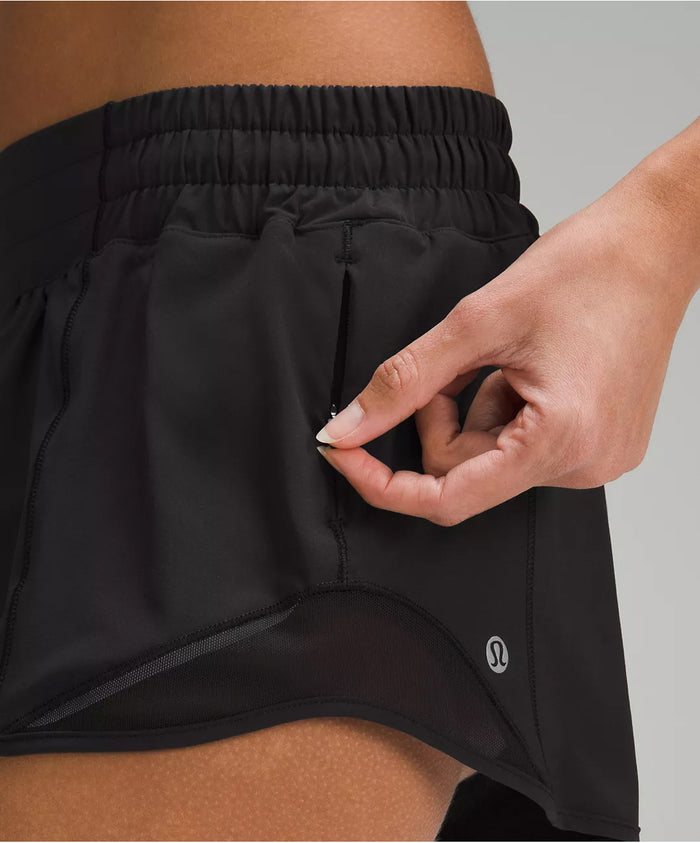 Delta Kappa Delta lululemon Hotty Hot High-Rise Lined Short 2.5" - Black