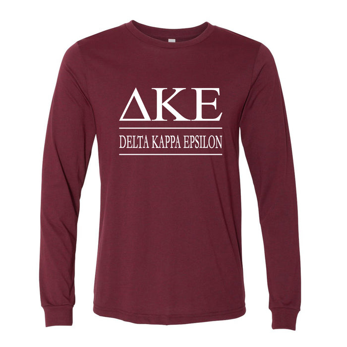 Delta Kappa Epsilon Long Sleeve Tee