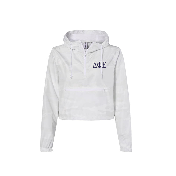 Delta Phi Epsilon Crop Windbreaker