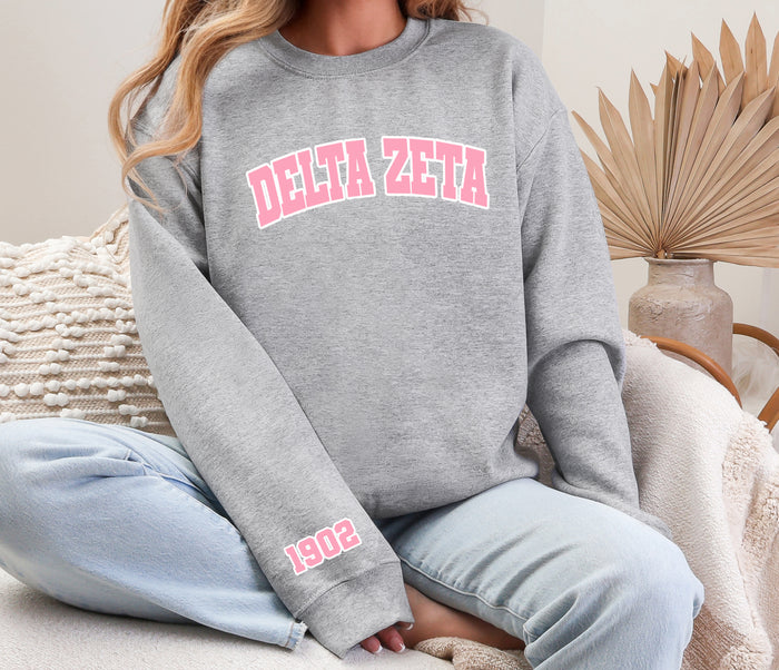 Delta Zeta Crewneck 1902
