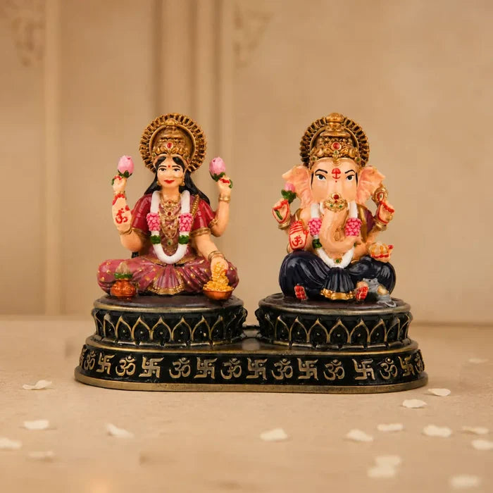 Dhan-Siddhi Laxmi Ganesha Idol