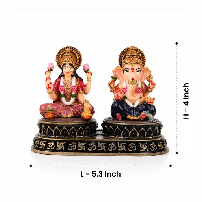 Dhan-Siddhi Laxmi Ganesha Idol