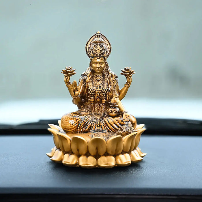 Dhanalaxmi Murti (Lotus) Car dashboard