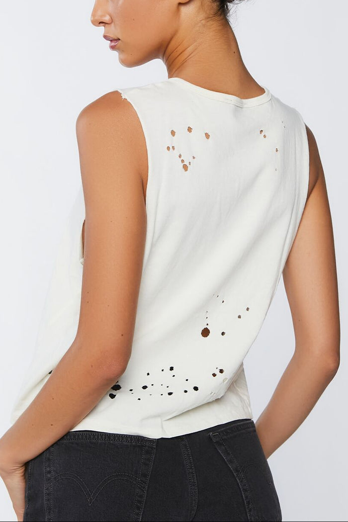 Distressed Muscle Tee
