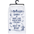 DOCK THE BOAT TOWEL