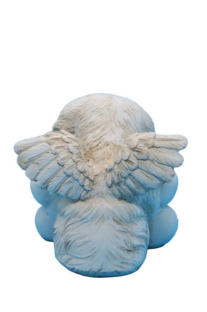 DOG MEMORIAL STATUE ORNAMNET MY DOG ID MY FAITHFUL FRIEND