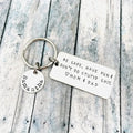 Don't Do Stupid Keychain Custom Name Be Safe Keychain for Kids ❤MOM & DAD Keychain MelodyNecklace
