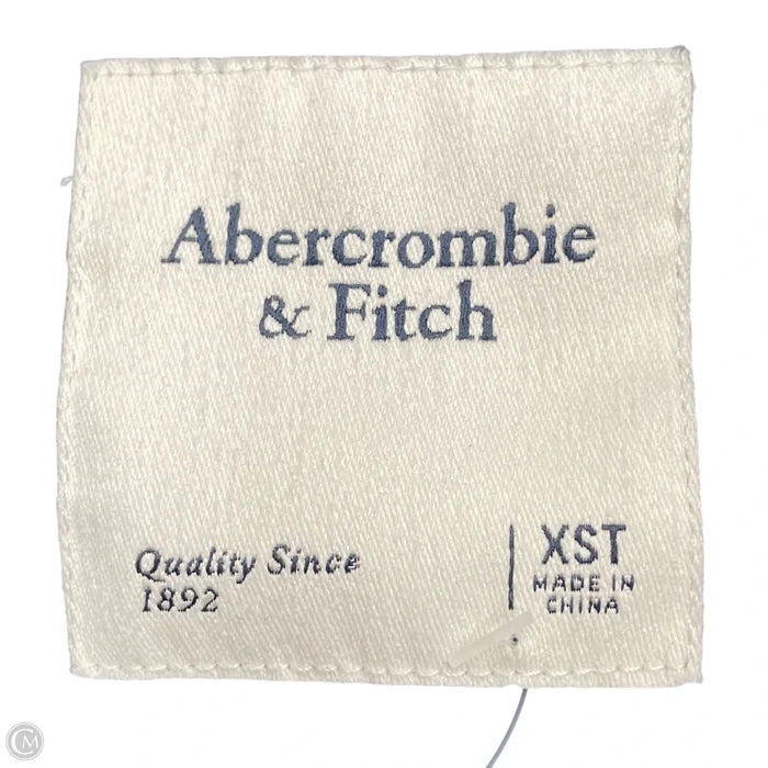Dress Casual Short By Abercrombie And Fitch In Navy, Size: Xs