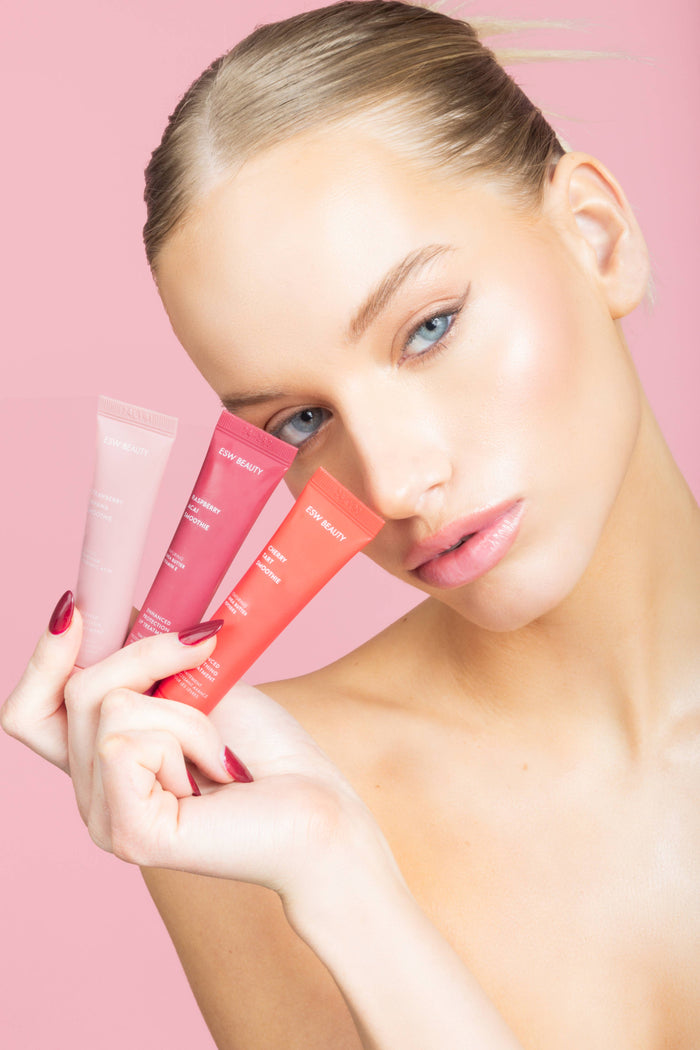 ESW Beauty Berry Kisses Lip Treatment Trio Set