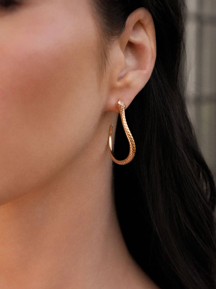 Ettika Serpentina Hoops