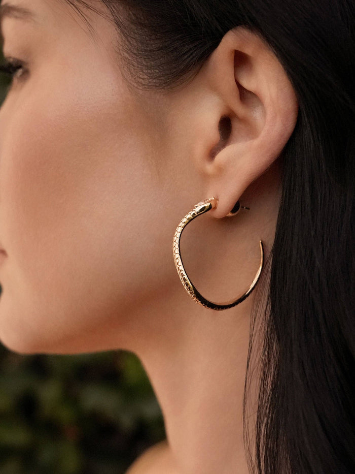 Ettika Serpentina Hoops