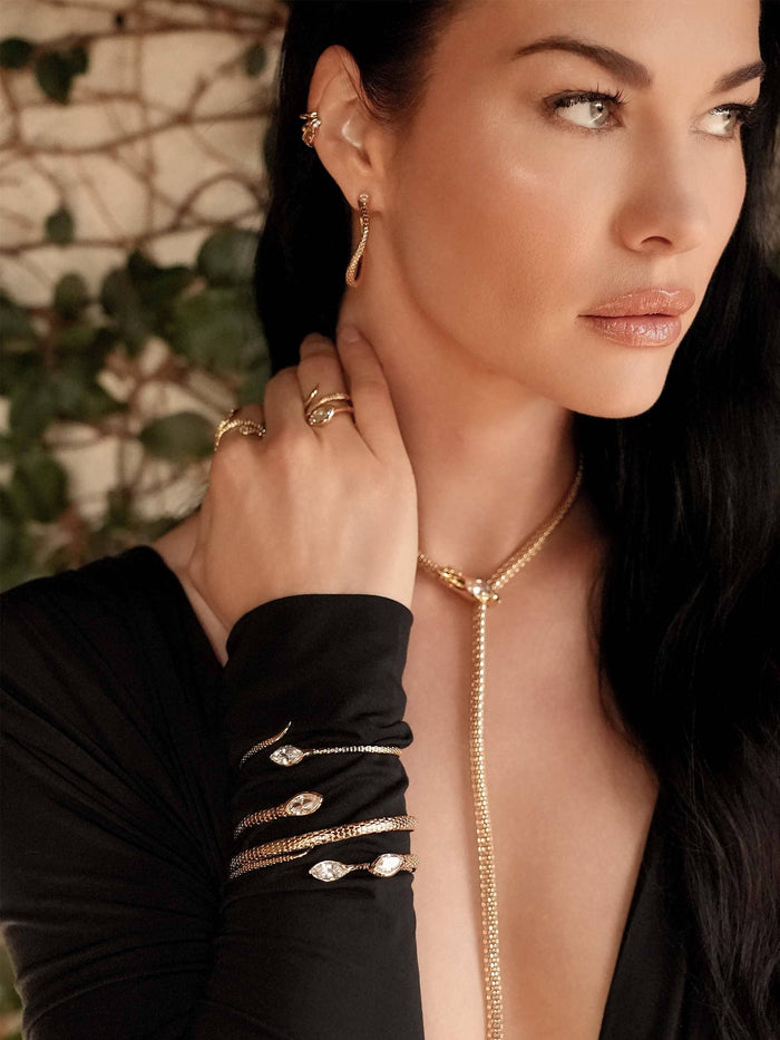 Ettika Serpentina Hoops
