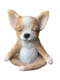 FENGSHUI CHIHUAHUA STATUE PUPPY DOG MEMORIAL ANIMAL GARDEN ORNAMENT