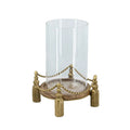 Flamekissed - Antique Hurricane Candle Holder