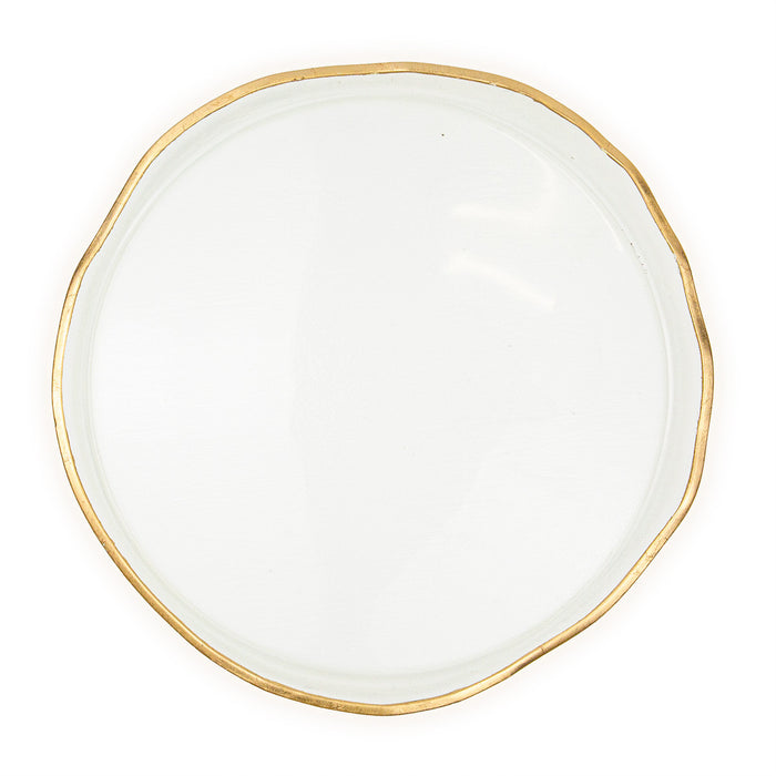 FONTAINE GLASS SERVING PLATTER